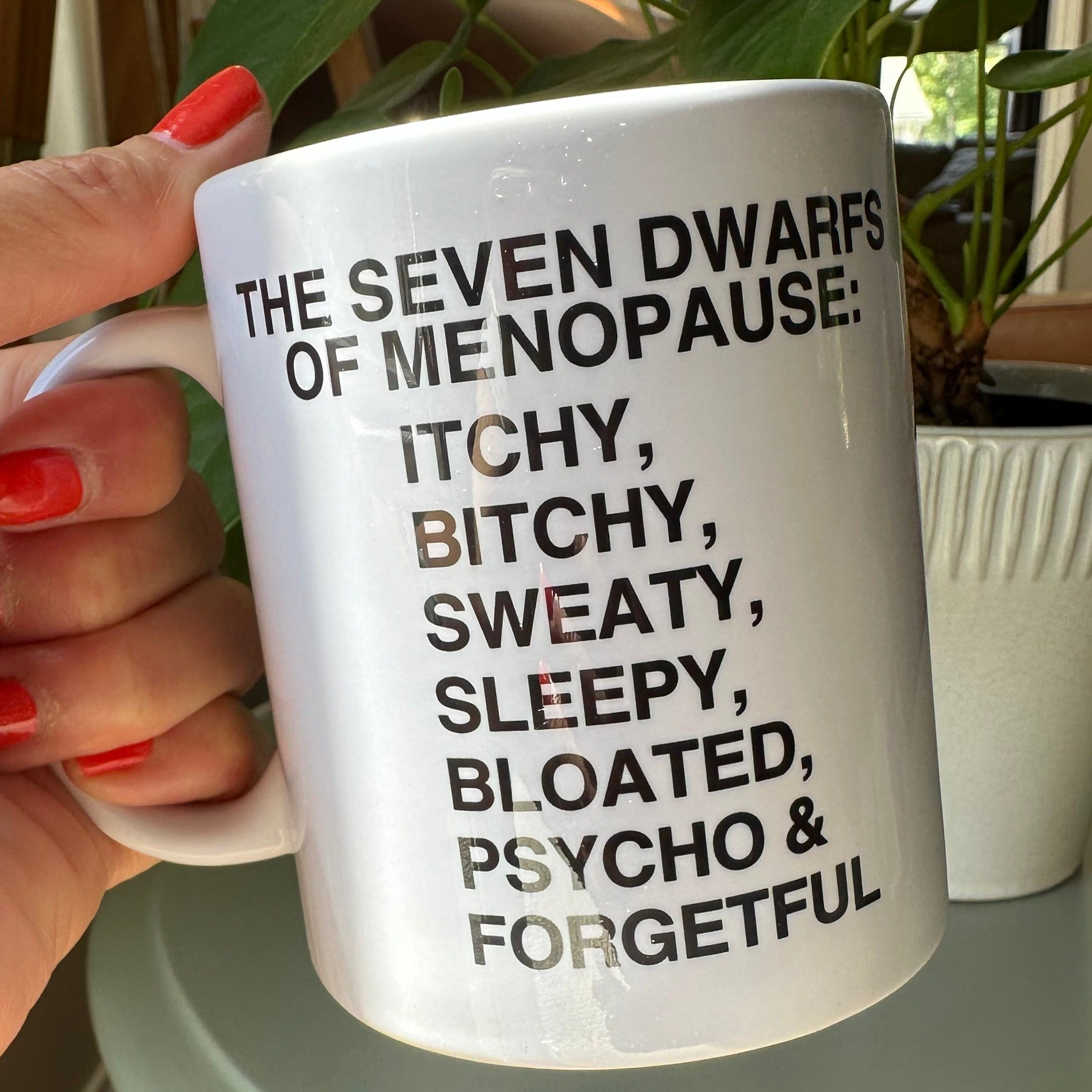 Mug: The Seven Dwarfs of Menopause